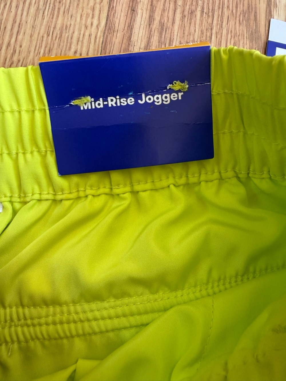 JoyLab Neon Yellow Jogger Pants NWT - Picture 6 of 9